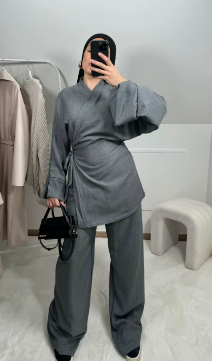 Ensemble fluide noué