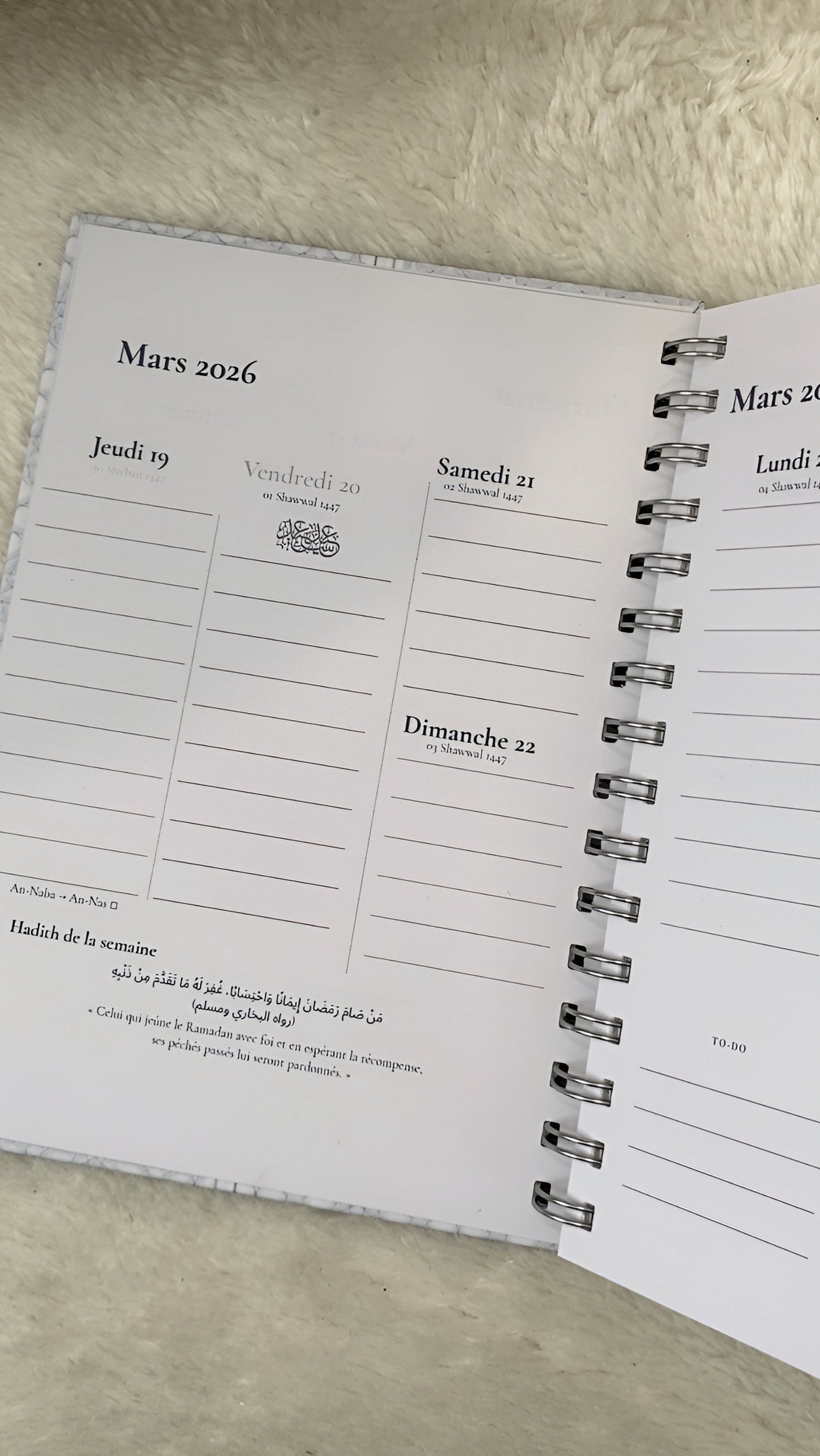 Agenda 2026 ZINARA – L’agenda des hommes musulmans (édition imprimée)