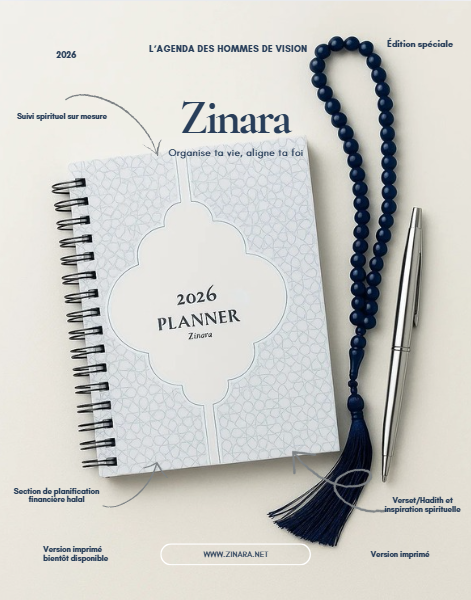 Agenda 2026 ZINARA – L’agenda des hommes musulmans (édition imprimée)