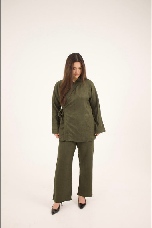 Ensemble fluide noué