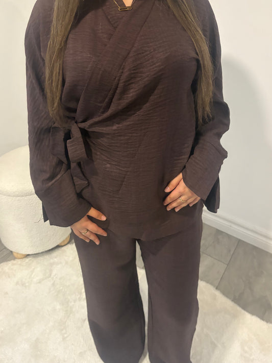 Ensemble fluide noué